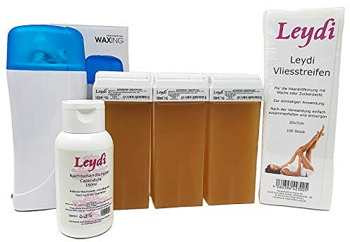 Leydi Prive - Wachspatronenset Honig - Das günstige Starterset für die Haaren...
