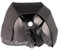Overade Helmüberzug (Schwarz, S/M (54-58 cm))