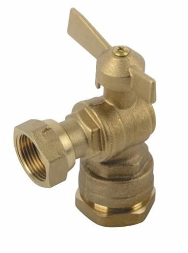 DIFF - Robinet d'arret compteur équerre PE25 - DIFF