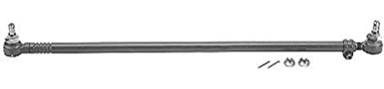 febi bilstein 18411 Drag Link with castle nuts and cotter pins, from steering gear to 1st front axle, pack of one