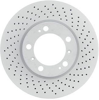 Bosch BD1394 Brake Disc - 317.8 mm Vented High-Carbon Disc - Front Axle - ECE-R90 Certified - Great Cooling and Noise Suppression, Advanced Corrosion protected - 1 Single Disc