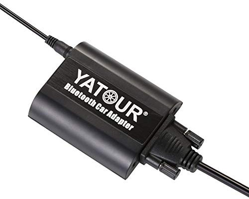 Yatour Bluetooth Kfz Adapter Music Changer MP3 Telefon GPS Ladegerät für Honda Accord Civic Odyssey Acura MDX, schwarz