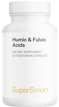 Humic & Fulvic Acids - Unterstützen die Entgiftung des Körpers -SuperSmart | Fördern die natürliche Darmreinigung - Enthalten 70 aktive Mikronährstoffe - Geeignet für Veganer