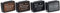 Ranger RGRAITK.64848 AITK64848 Distress Archival Mini Ink Kit 3 – Hickory Smoke/Vintage Photo/gemahlener Espresso/schwarzer Ruß, Kunststoff, verschieden, 4 Pads