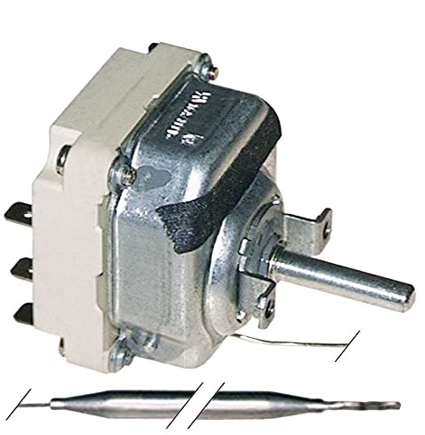 Thermostat von EGO 60-200 °C max. 200 °C 3NO 3 -polig Fühler Ø: 6 mm L: 77 mm 16 A Temperaturregler EGO 55.34032.030