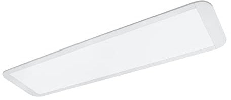 LEDVANCE Pendelleuchte mit direkter und indirekter Lichtausstrahlung | energiesparend, 36W, kalt weiß, aus schmales Aluminiumgehäuse, rechteckig | PANEL D/I 1200 UGR 19 36W 4000K