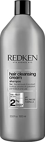 Redken Detox Hair Cleansing Cream Shampoo – For All Hair Types, 33.8 Fl Oz