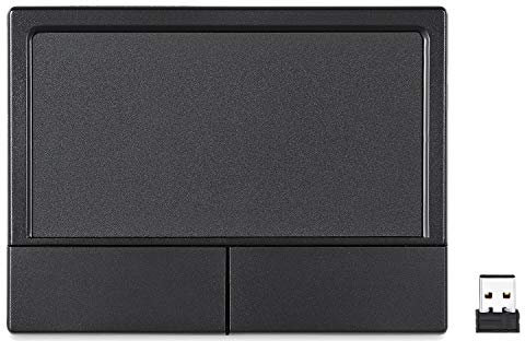 Perixx PERIPAD-704 kabelloses Touchpad, tragbares Trackpad für Desktop- und Laptop-Benutzer, 12 x 9 x 1,9 cm (kabellos), schwarz Wireless