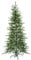 Albero di Natale Monte Rosa artificiale slim verde 625 rami con supporto in metallo alto 120cm