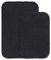 Tapis de Bain Antidérapant Paquet de 2 Tapis Salle de Bain Épaissi Tapis Sortie de Douche Absorbant Tapis de Sol Ultra Doux Tapis de Salle de Bain en Microfibre - 40 x 60cm & 50 x 80cm (Noir)