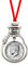 Münze Schneemann Silberton Zinn Ornament | JFK 2021 Half Dollar | Echtheitszertifikat