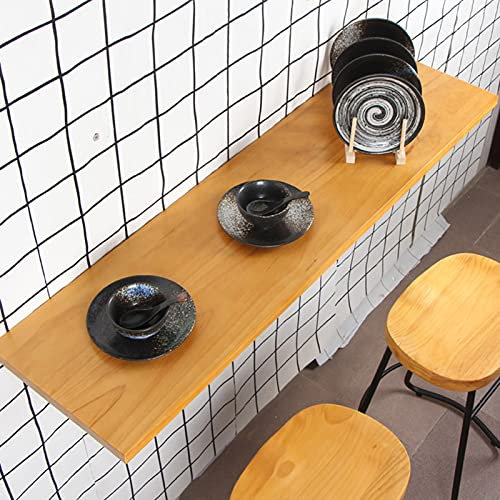 WYFZT Wandtisch klappbar, Klein Wandklapptisch für Küche Balkon Draußen Garten Wand Esstisch Küchentisch Laptoptisch Schreibtisch Computertisch, modern Design (Size : L120×W30cm/L47×W12in)