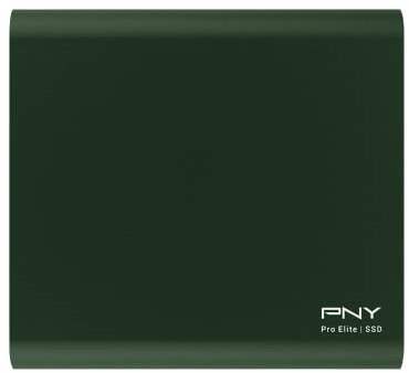 PNY Pro Elite CS2060 Color Edition 500GB USB 3.2 Gen 2 Portable SSD Typ-C Dunkelgrün