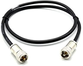 Maas Koaxialkabel - SSB Aircell 7 - beidseitig mit PL Stecker - Varianten - (1 Meter)