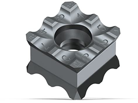 FEIN 64302009010 – Zubehör für Fasen; Wendeplatte SX für Radius von 1,2 mm auf Aluminium, Nichteisen- und Weichmetallen (2 x 8 Kanten), Zubehör, Sägen und Fräsen