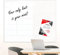 Design Glasmagnettafel MIO - stylisches Glasboard für Zuhause und im Büro - Glastafel beschreibbar und magnetisch - 60x90 cm Weiß