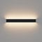 Klighten Lámparas de Pared Led Interior 83CM, 30W Aplique de Parete Arriba Abajo Moderna, Aplique Pared para Salas, Escalera, Dormitorios, Pasillos, Blanco Cálido 3000K, Negro