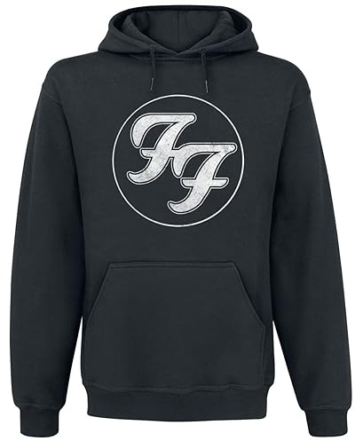 Foo Fighters Logo In Circle Männer Kapuzenpullover schwarz L