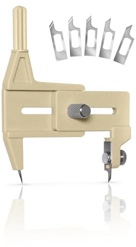 VViViD Fabric Circle Cutter Knife Rotary Compass for Quilting, Needlework, 2mm-100mm diameter Circles