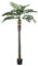 Poenia Arte Floral - Arbre artificiel palmier cocotier 210 cm - Réf 631052 - Intérieur et extérieur