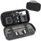 BAOFENG UV-5R Case Holder Hard Storage Carrying Case For Multiple Models, Black, Portable, Unisex, 3 Compartments, ABS Material, Zipper Closure, Web Handle, Two-Way-Radio-Cases