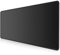 LL-COEUR Tapis de Souris Noir Surdimensionné 130x60x0,3cm, Grand Tapis de Bureau d'ordinateur Lavable PC Clavier Table Pad Antidérapant (1300x600x3mm)