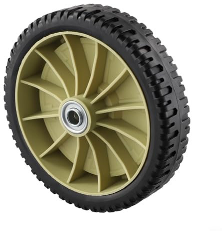 Ruote per tosaerba 19,5 cm in plastica per tosaerba parti di ricambio per accessori per tosaerba a spinta