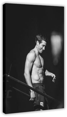 TCMAHE Jake Gyllenhaal Poster (7) Leinwandposter Schlafzimmer Dekor Landschaft Büro Zimmer Dekor Geschenk 60 x 90 cm