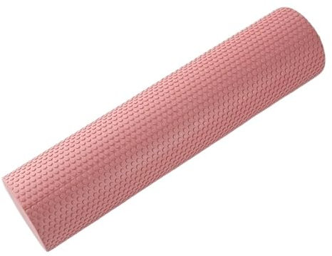YXINAER Schaum Roller Muscle Massage Gym Yoga Release Rolle Spalte Sport Fitness Lenden Sports Faszienrolle(Pink 90CM)