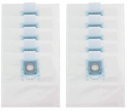 OJAQYUYA Sacchetti for Aspirapolvere Compatibili con Bosch PowerProtect Tipo G all BBZ41FGALL, Compatibili con Tutte Le Serie Attuali Bosch Parte 462544(10pcs)