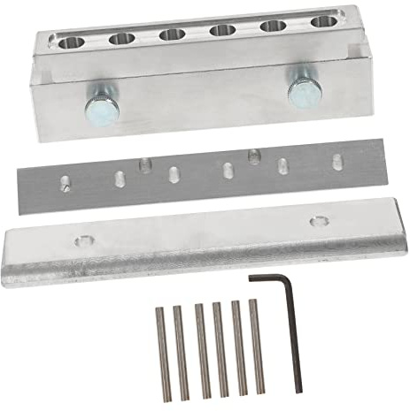 Vaguelly Lipstick Balm Diy Kit 6 Hole Aluminum Molds Fashion Elegant for Diy Lovers