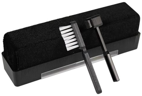 Cenei Cleaning Kit for Vinyl Records Anti Static Brush Dust-Remover for LP Phonograph Turntables Cleaning Kits