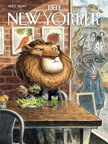 The New Yorker April 7th 2014 - Poster cm 30x40