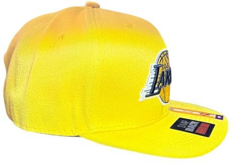 Generico Cappello Laker Giallo con Logo Berretto Basket Pallacanestro Uomo Donna Bambino Accessorio Fan Idea Regalo