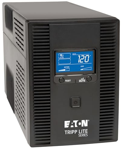 Eaton Tripp Lite SMART1500LCDT 1500VA UPS 900W 10 Outlets 650 Joules AVR