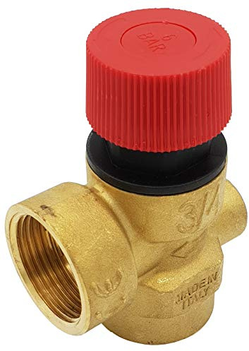 1/2 Inch Female Safety Pressure Relief Valve 1,5 Bar