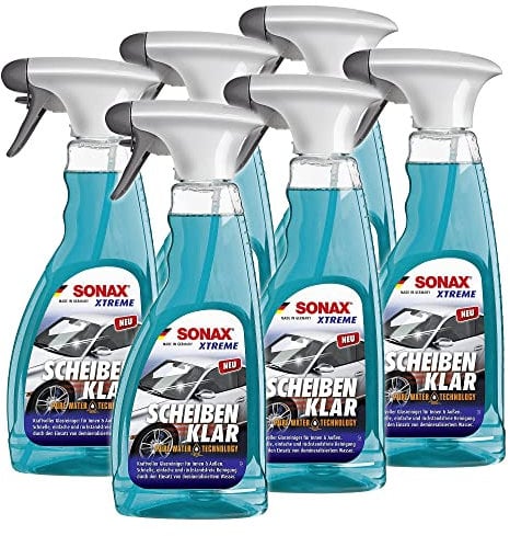 SONAX 6X 02382410 Xtreme ScheibenKlar NanoPro ScheibenReiniger 500ml