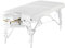 Master Massage 79cm Montclair Mobil Massageliege Klappbar Massagebett Massagebank Kosmetikliege Portable Beauty Bed Holzfüße Paket Schneeweiß