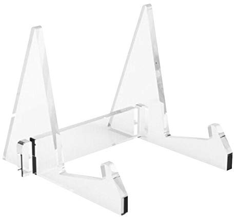 prom-note Tellerständer Tellerhalter Telleraufsteller Klappbar,Aufsteller Ständer Für Präsentation Von Sammelteller Schalenständer, Bücher, Fotoalbum?Teller, DVD,Bild - 10 × 10 × 12 m
