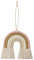 Boji Neutraler Regenbogen Wandbehang, Nordischer Gewebter Makramee Boho Dekor Für Wand Zimmer Zuhause Kinderzimmer Babyzimmer Rosa Figured Tuch