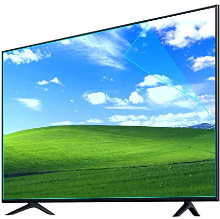 Anti Glare TV Screen Protector Film TV Filter Out Blue Light Anti-Reflection Rate Up to 90% for Samsung 85-Inch Class Crystal UHD AU8000 Series