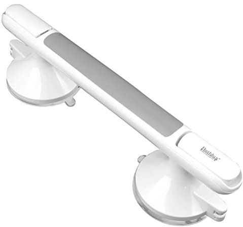 Apoyabrazos del Cuarto de Baño, Asa Seguridad con Ventosa de Ducha Portátil No Requiere Perforación, Agarraderas Baño para Personas Mayores