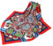 FAIRYGATE Schal Damen Schals Bandana Elegante Stola Fraue Frauen Satin tuch Quadrat Kopftuch Halstuch Gefühl Haar Mode Tuch 90×90CM 80012