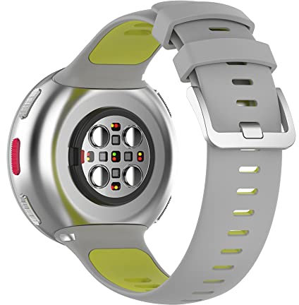 TopTen Uhrenarmband kompatibel mit Polar Vantage V2, Silikonarmband, Ersatzarmband