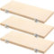 Okllen 3er Pack Holz Vogel Plattform, Papagei Holz Holz Plattform Kletterplattform Spielplatz Käfig für Conure, Chinchilla, Sittich, Wellensittich, Nymphensittich