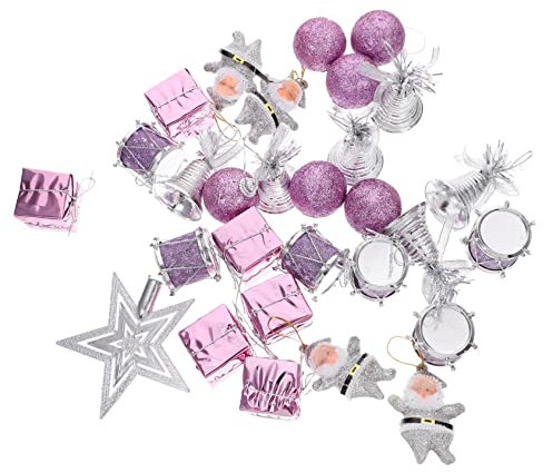 HONMEET Weihnachtskugel Anhänger Lustige Weihnachten Ball Ornamente Hängende Kugeldekoration Für Christbaumkugel Weihnachtsdekorationsrequisiten