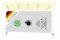 MAUL Tisch Trennwand Akustik MAULconnecto Uplight | mit LED Licht Leiste | 120x50cm | Raumteiler für Büro und Schreibtisch | Raumtrenner mit Lampe und Klemmfuß| Ideal als Sichtschutz und Schallschutz