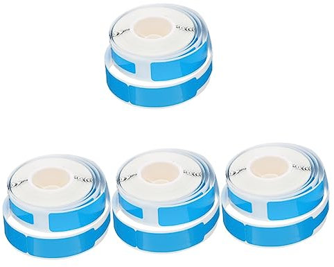 STOBOK 4 Rollos Etiqueta De Cable Etiquetas De Marcador De Cable Etiquetas De Cables Eléctricos Etiquetas De Identificacion De Cables Alambre y Cable Impermeable Papel Térmico D61