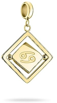 LIEBESKIND BERLIN Charms Collection Charms-Anhänger aus Edelstahl in Gold – Personalisiere Dein Schmuckstück - Geschenkidee