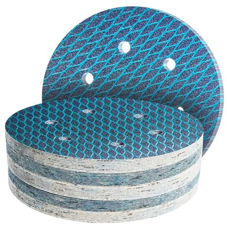 45 pezzi Dischi Abrasivi eccentrici 150mm Grana 60 Per Levigatrice Rotoorbitale Professionale
